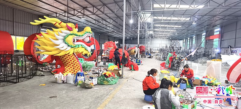 春节彩灯厂家选自贡，品质与保障双在线​