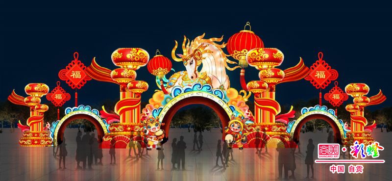 自贡彩灯草台施工队与正规彩灯公司核心差异及客户潜在风险